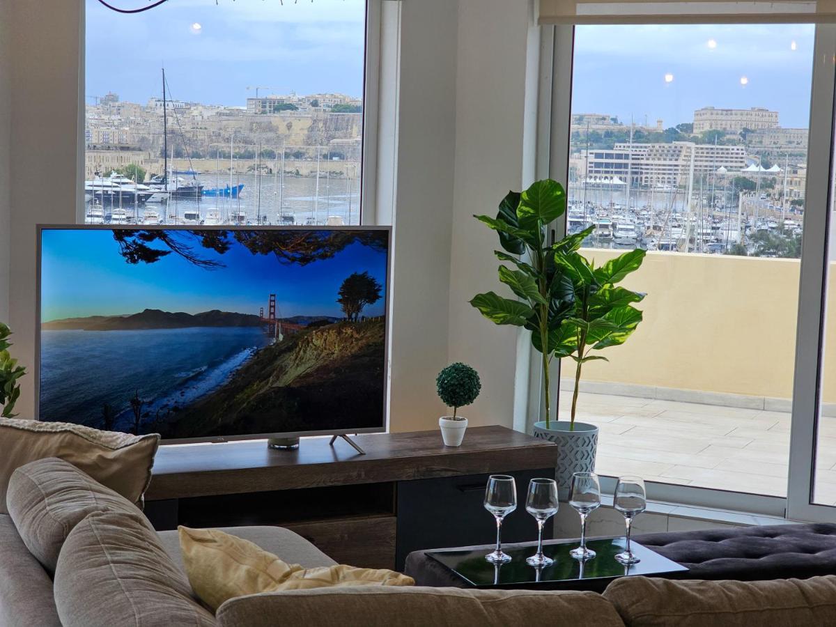 Mive Luxury Sea View Penthouse Apartment Gzira Ngoại thất bức ảnh
