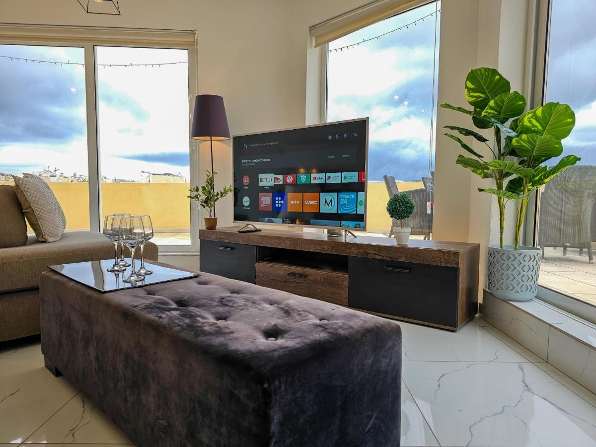 Mive Luxury Sea View Penthouse Apartment Gzira Ngoại thất bức ảnh