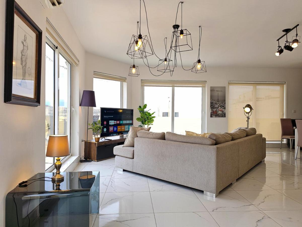 Mive Luxury Sea View Penthouse Apartment Gzira Ngoại thất bức ảnh