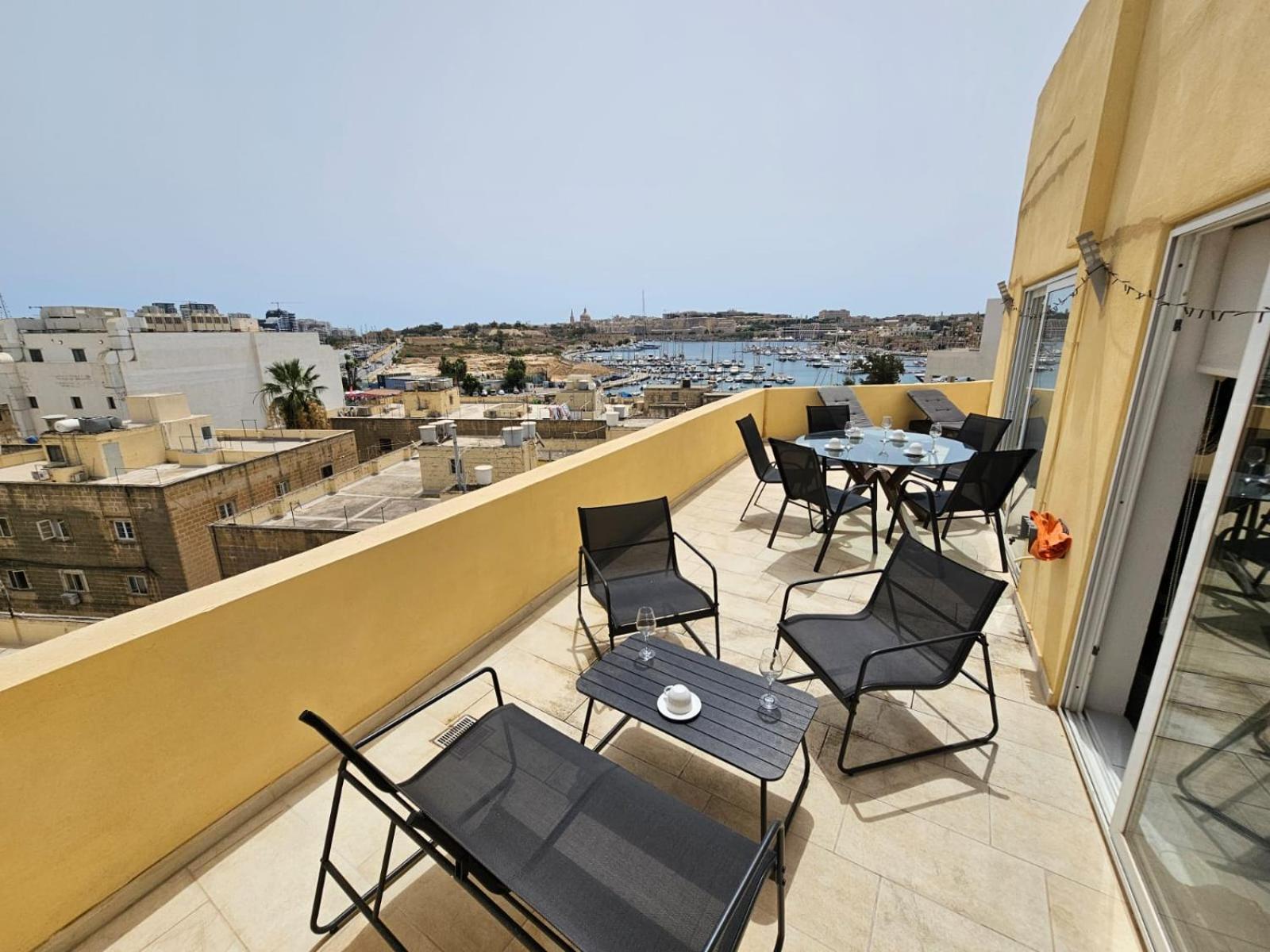 Mive Luxury Sea View Penthouse Apartment Gzira Ngoại thất bức ảnh
